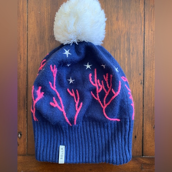 Rella | Pom Beanie / knit hat - Picture 4 of 4